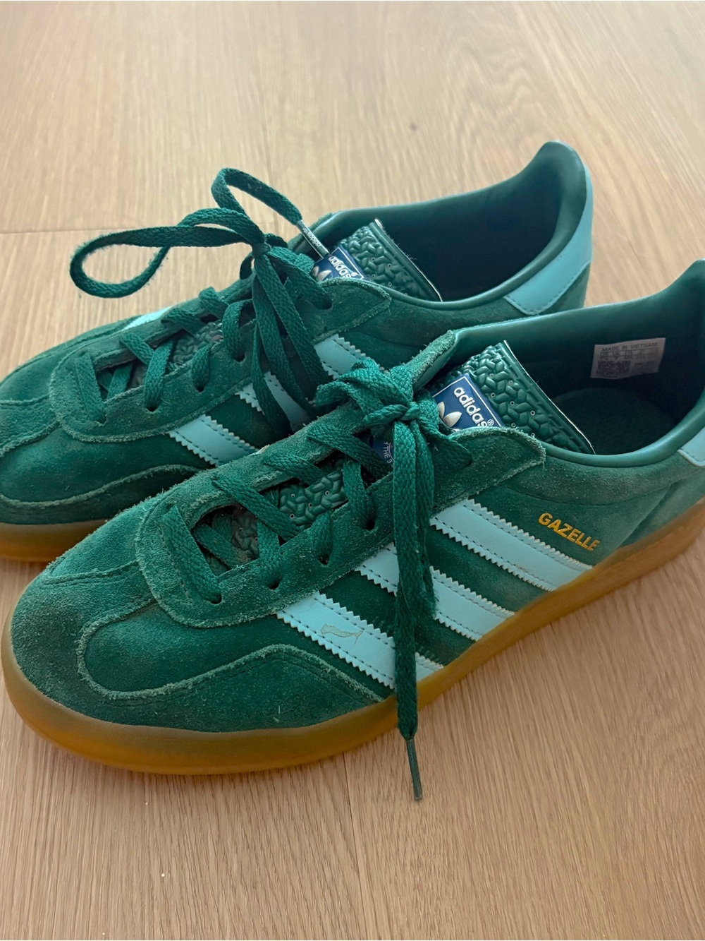 adidas Gazelle Green Sneakers